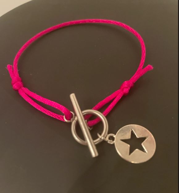 Bracelet ajustable Fermoir et étoile 1