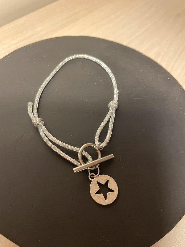Bracelet ajustable Fermoir et étoile 1